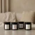 Zestaw 4 małych świec sojowych o pojemności 120ml - doskonały dodatek do domowego SPA