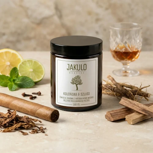 Swieca sojowa Kolonska i Szlugi 180ml - JAKULO