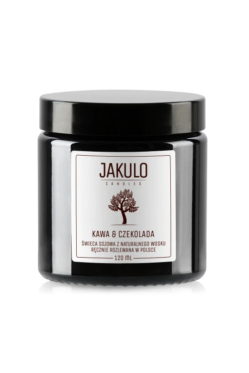 Świeca sojowa Kawa & Czekolada 120ml w szkle